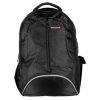 mochila techzone sport 15.6" con tirantes acojinados de alta resistencia color negro