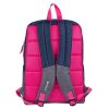 mochila techzone rainbow amarilla y funcional con diseño vibrante compartimientos acolchados para laptop y table