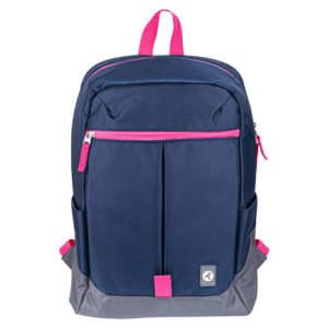 mochila techzone rainbow amarilla y funcional con diseño vibrante compartimientos acolchados para laptop y table