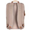 mochila techzone echo hero de 15 6 de materiales reciclados camel