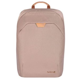 mochila techzone echo hero de 15 6 de materiales reciclados camel