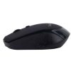 mouse inalambrico techzone optico 800 a 1600dpi ajustable 3 botones ambidiestro win/mac color negro