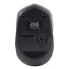 mouse inalambrico techzone optico 800 a 1600dpi ajustable 3 botones ambidiestro win/mac color negro