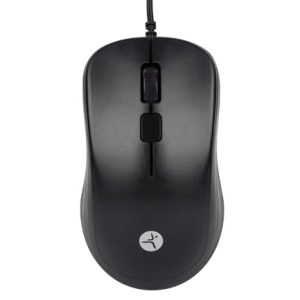 mouse alambrico techzone de materiales abs 3botones 1200dpi longitud de cable 1.35metros