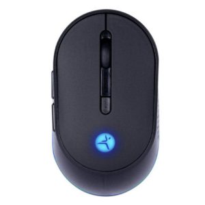mouse inalambrico techzone thunder recargable bt dpi 1200 2400 3200 luz rgb y navegacion