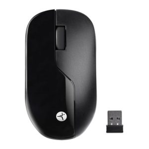 mouse inalambrico techzone negro recargable wireless