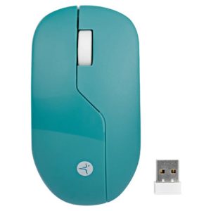 mouse inalámbrico techzone verde armor recargable wireless
