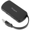 concentrador usb targus de 4 puertos 2.0 color negro