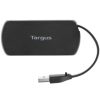 concentrador usb targus de 4 puertos 2.0 color negro