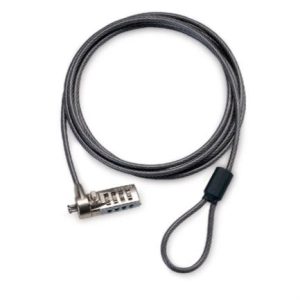candado de cable targus defcon t lock combinado reajustable