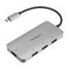 adaptador targus usb c to 4 port usb a hub