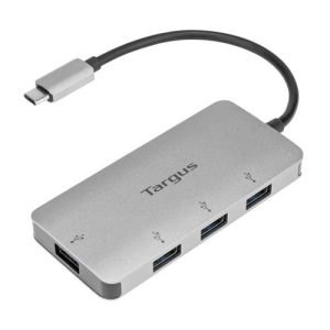 adaptador targus usb c to 4 port usb a hub