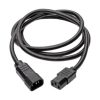 cable tripp lite alimentación servicio pesado pdu c13 c14 15a 250v 14 awg 3.05m color negro