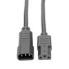 cable tripp lite alimentación servicio pesado pdu c13 c14 15a 250v 14 awg 3.05m color negro