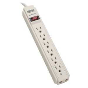 supresor picos tripp lite 6contactos 870joules rj11