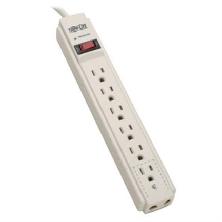 supresor picos tripp lite 6contactos 870joules rj11 supresor picos tripp lite 6contactos 870joules rj11