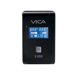 ups vica s650 regulador integrado 650va/360w 8 contactos pantalla lcd