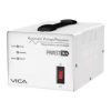 regulador vica protect 3k 3000va/1800w 4 contactos para línea blanca impresión led indicadores 3 años garantía