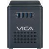 regulador vica connect 800 800va/400w 4 puertos usb de carga rápida 3 años de garantía