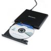 quemador/lector verbatim externo de cd dvd negro