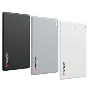 localizador verbatim my finder bluetooth tarjeta 3 pack negro gris y blanco