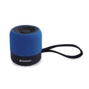 bocina verbatim mini tws inalámbrica c/bluetooth azul