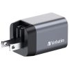 cargador verbatim de pared gan 2 puertos 35 w