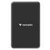cargador verbatim charge and go essential magnética power bank carga inalámbrica de 5000 mah color negro