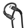 cable magnético verbatim compacto 100w 12cm color negro