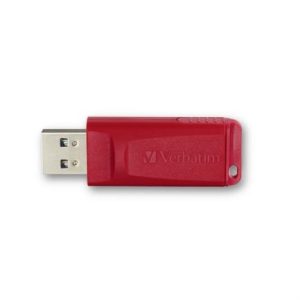 memoria usb verbatim flash 2.0 store "n" go 8gb rojo