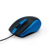 mouse Óptico verbatim con cable color azul