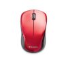 mouse verbatim inalámbrico silencioso usb c 1600 dpi rojo