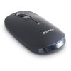 mouse verbatim inalambrico recargable multidispositivo usb c a usb a negro