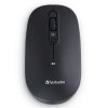 mouse verbatim inalambrico recargable multidispositivo usb c a usb a negro