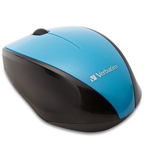 mouse verbatim inalambrico blueled azul