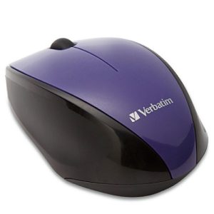 mouse verbatim inalambrico blueled purpura