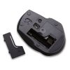 mouse verbatim inalámbrico deluxe 6 botones iluminación led color grafito ideal para notebook