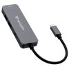 hub verbatim multipuertos usb c 4 puertos 100w