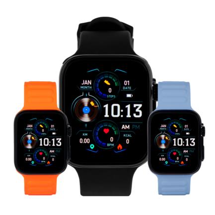 smart watch vorago sw 500 cuadrado ip67 bluetooth pantalla amoled 1.78" táctil negro 3 extensibles smart watch vorago sw 500 cuadrado ip67 bluetooth pantalla amoled 1.78" táctil negro 3 extensibles