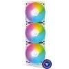 enfriamiento líquido game factor lqg700 360mm rgb 3 fan 120mm color blanco