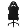 silla game factor cgc600 tela reclinable con descansa brazos 4d estrella metálica color rojo negro