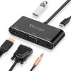 adaptador vorago adp 350 5 en 1 usb tipo c a hdmi/vga/usb