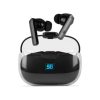 audífonos vorago start the game esb 301 pro bluetooth tws touch estuche de carga led color negro