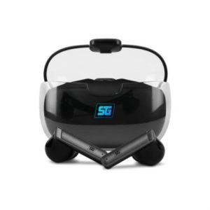 audífonos vorago start the game esb 301 pro bluetooth tws touch estuche de carga led color negro