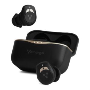 audífonos vorago esb 600 anc bluetooth tws ipx5 touch cancelación de activa de ruido estuche de carga color negro