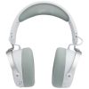 diadema game factor hsb600 gaming inalámbrica rgb triple conectividad micrófono removible surround 7.1 color blanco