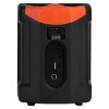 mini bafle vorago ksp 180 negro 3" 10watts rms / recargable / tws bt 4hrs carga usb tipo c