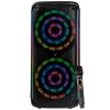 bafle vorago ksp 503 negro 2x8" 2x30watts rms tecnologia dsp / usb / msd/ 3.5mm / recargable / tws bt 5hrs carga usb tipo c / microfono inalambrico