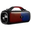 bocina vorago bsp 440 bluetooth / usb / luz frontal rgb / tws / 20w rms con hasta 5 hrs autonomia / ipx5
