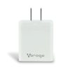 cargador vorago quick charge au 350 para pared 3.0a pd 20w usb a c color blanco